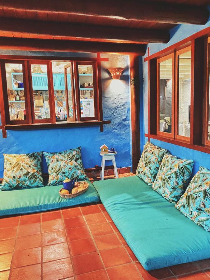 Villa Casinha Azul Caraiva - Casa Completa Na Beira Do Rio Exterior foto