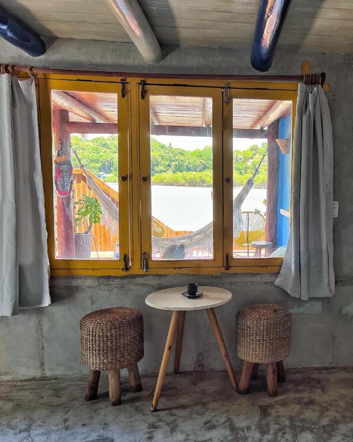 Villa Casinha Azul Caraiva - Casa Completa Na Beira Do Rio Exterior foto